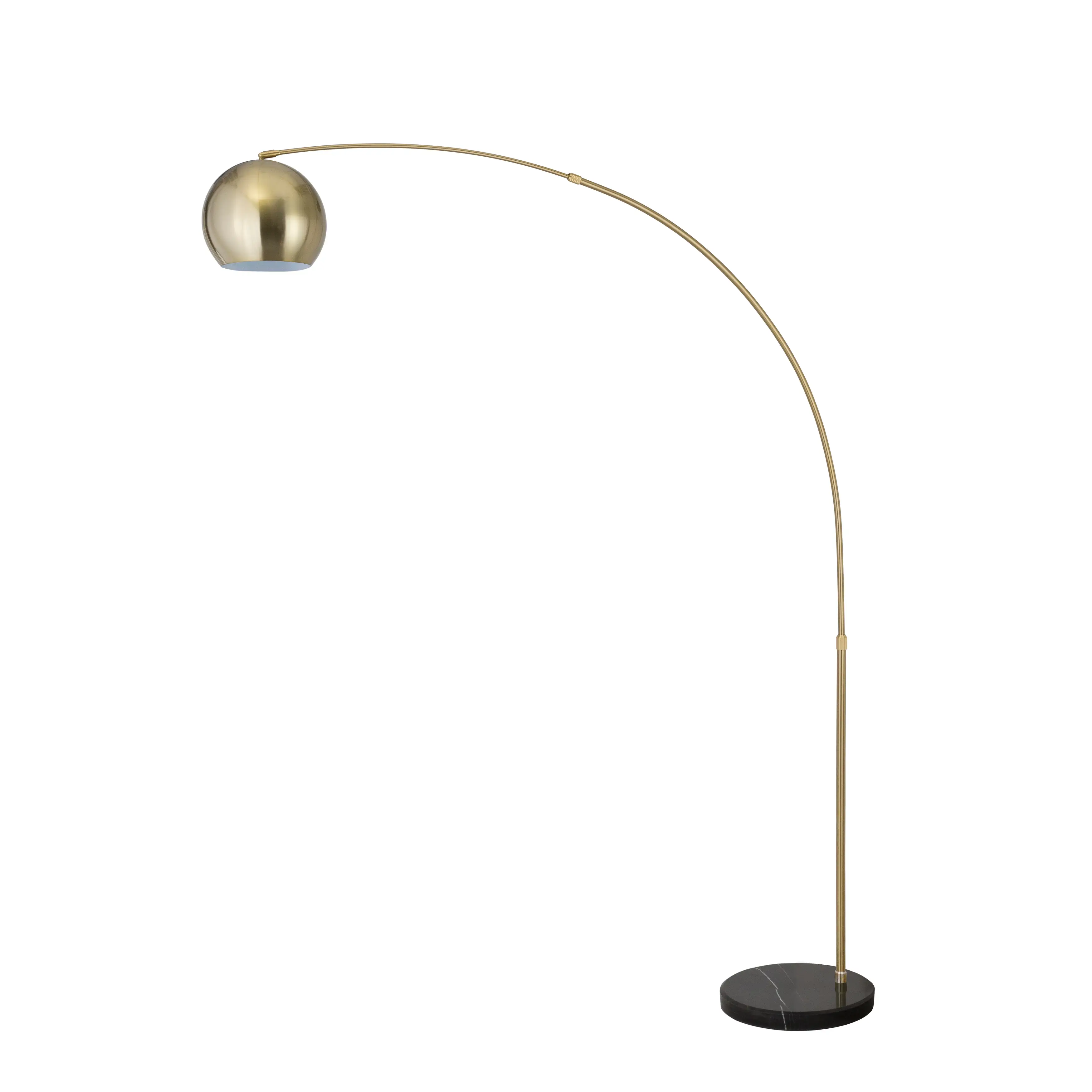 FC Design - Wholesale Floor Lamp - Brass Gold Metal Dome Shade Standing Adjustable Floor Lamp1