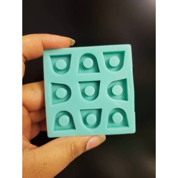 Char & Beam - Wholesale Craft Supplies - Straw Topper Attachment Mold, Resin Mold Silicone Straw2