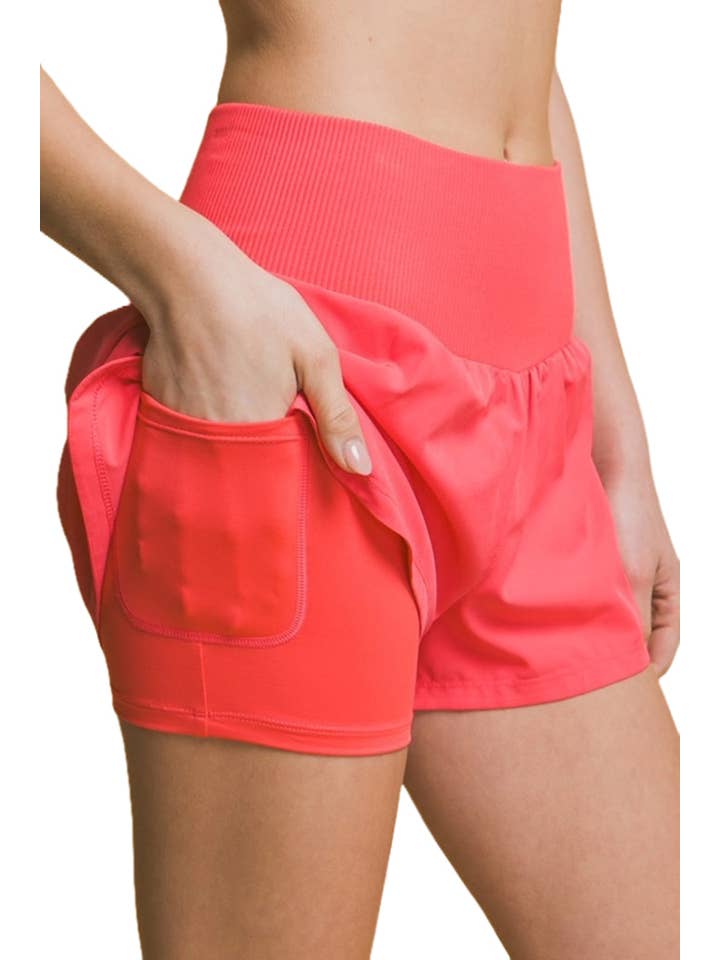 Vanilla Monkey – wholesale Athletic shorts – Women's – Active High Waisted Shorts