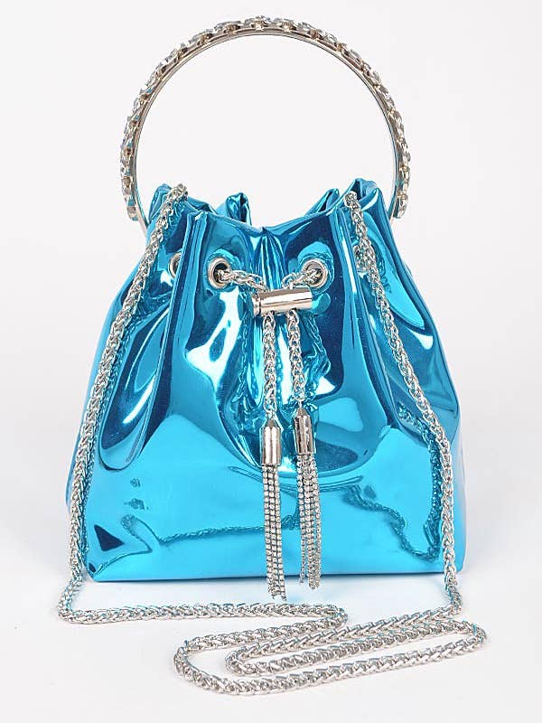 Holograme Bucket Bag W/Stone Handle HPC5739 for wholesale by anbfashion