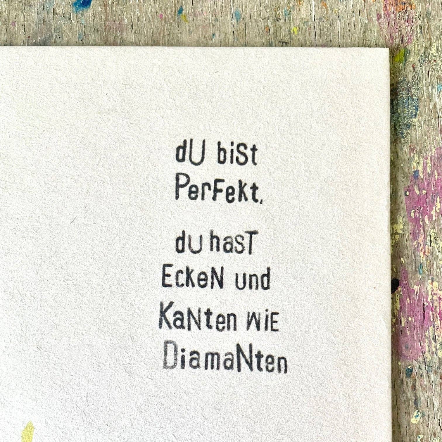 kuki - Wholesale Postcard - "You are Perfect…" Kuki Postcard Set of 107