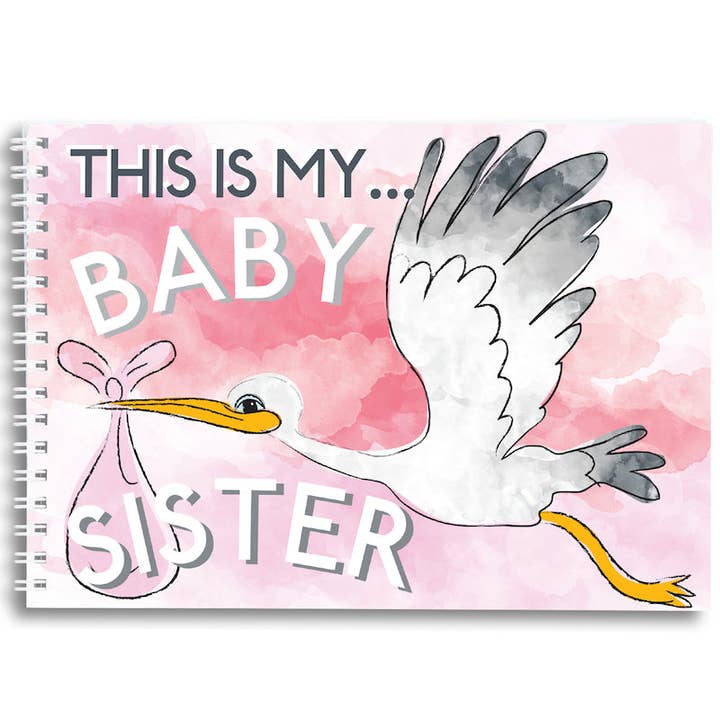 Esta é a minha irmã bebé - livro de keepsake por atacado de Two Little Boys