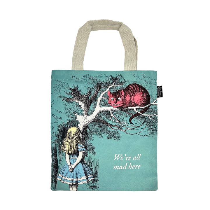 Wonderland Cheshire Cat Tote Bag for wholesale by Temple Island Collection Ltd