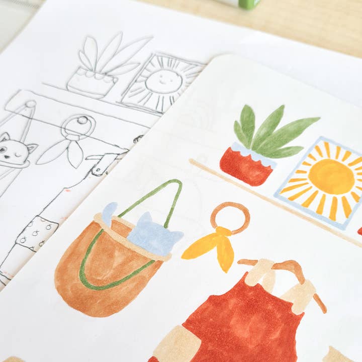 Studio Kuukeluus - Wholesale Baby Card - Sun baby card - Welcome little one3