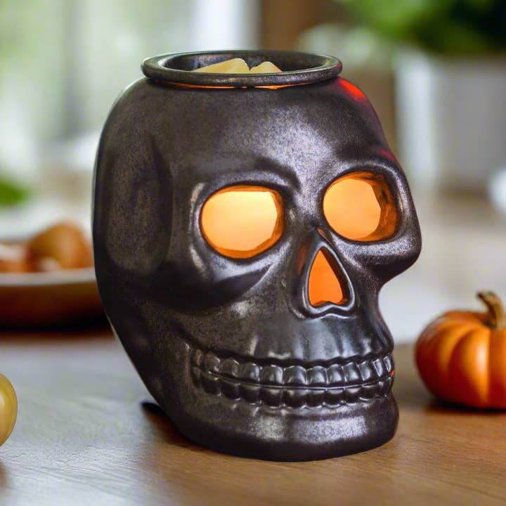 Candle Warmers Australia - Wholesale Wax warmer - Skull Illumination Warmer - RRP $43.95 - Wholesale0