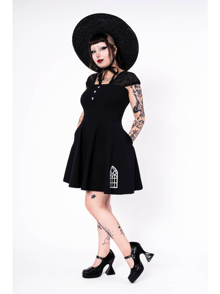 Putré-Fashion - Wholesale Dress - Women's - She Sell Sanctuary dress - Glow-in-the-dark1