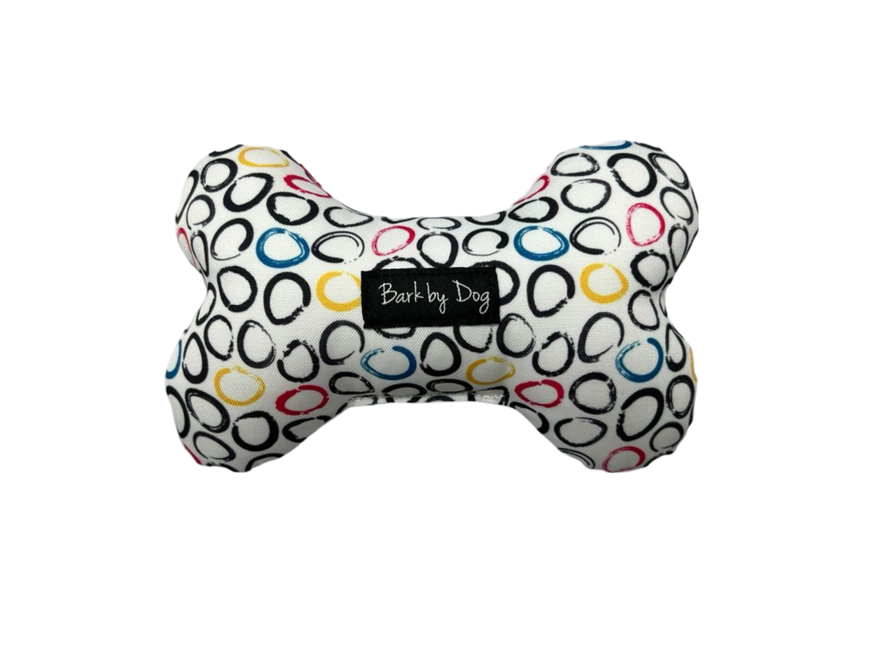 BARK by DOG - Wholesale Pet Plush Toy - Dog - Oval Multi Bone Dog Toy3