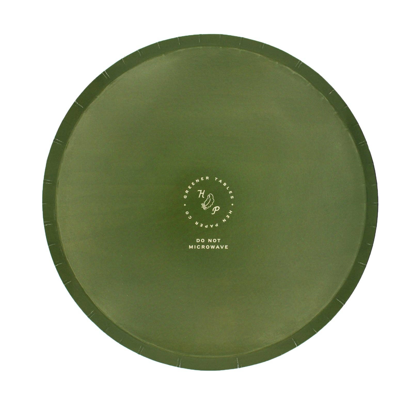 Hen Paper Co. – wholesale Disposable plate – Woodland Wonders Dinner Plate (Set of 10)1