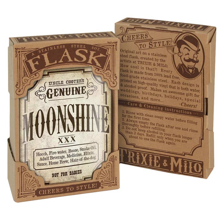 Lucky Jack (f.k.a. Trixie & Milo) - Wholesale Flask - Flask - Genuine Moonshine
