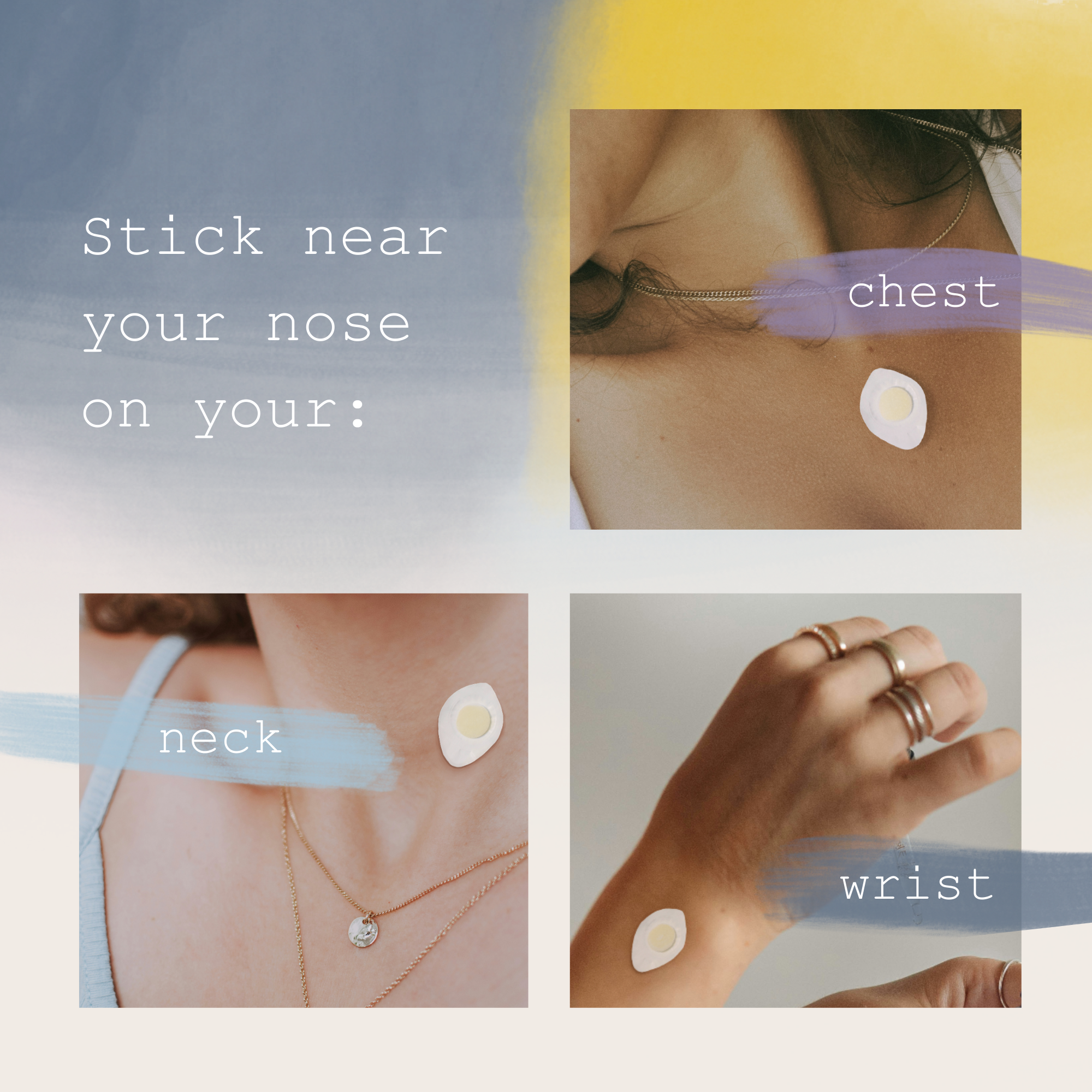 Breatherapy - Wholesale Aromatherapy Inhaler - LAVENDER Relaxing Aromatherapy Inhaler Patches POS4