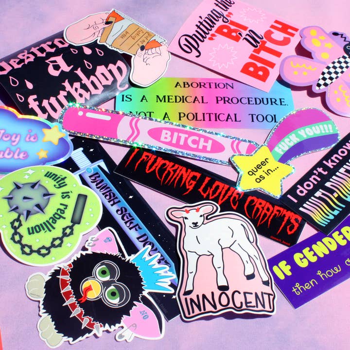 Peach Beast - Wholesale Sticker - Bi Vinyl Sticker2