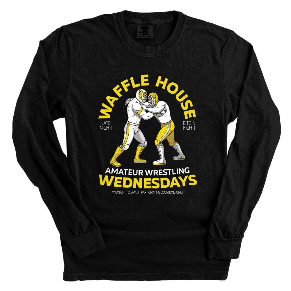 Let's Get This Thread - Wholesale Screen Printed T-Shirt - Unisex - Waffle House Amateur Wrestling Wednesdays1