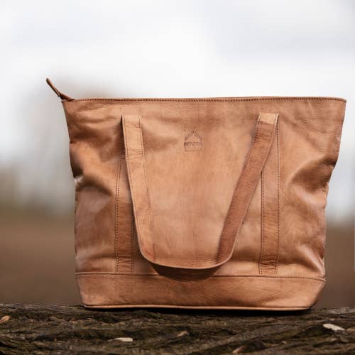 Damen Leder Tragetasche für den Großhandel von BERBER LEATHER