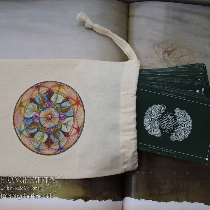 FreeRangeFaeries - Wholesale Pouch - Women's - Lifeline Mandala Tarot Pouch2