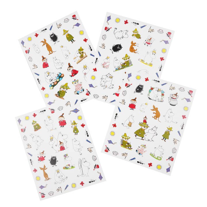 Barbo Toys - Wholesale Puzzle - Kids - Moomin Stickers - Friends2