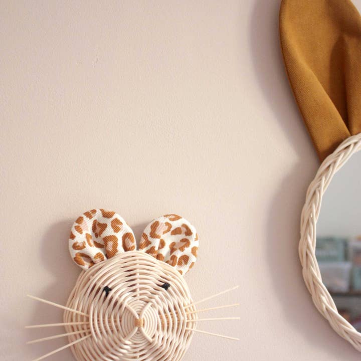 ateliersolelh - Wholesale Wall Mirror - big mirror caramel rabbit1