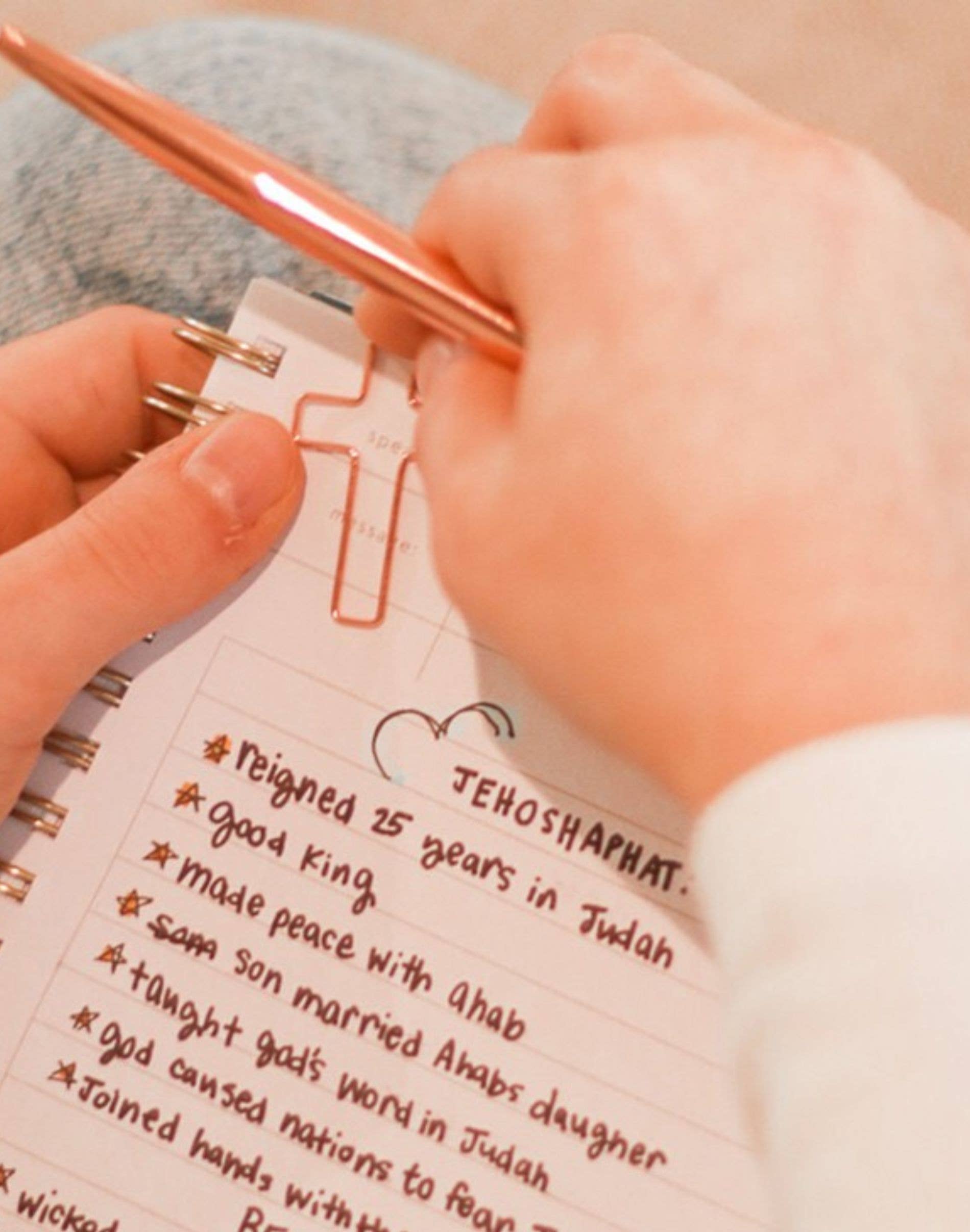 Church Notes Co. - Wholesale Pen - Rose Gold Pen1