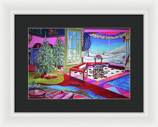 Sharon Tatem Fashion LLC - Wholesale Painting/Drawing - Christmas Painting - Framed Print11