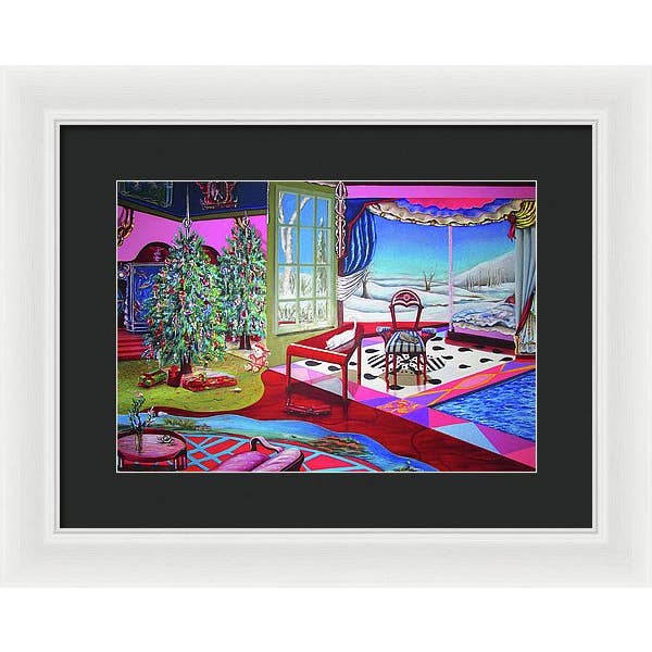 Sharon Tatem Fashion LLC - Wholesale Painting/Drawing - Christmas Painting - Framed Print11