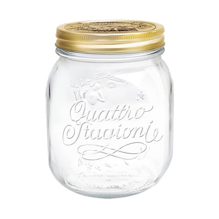 Bormioli Rocco Quattro Stagioni Glass Storage Jar - 700ml for wholesale by Rinkit Ltd
