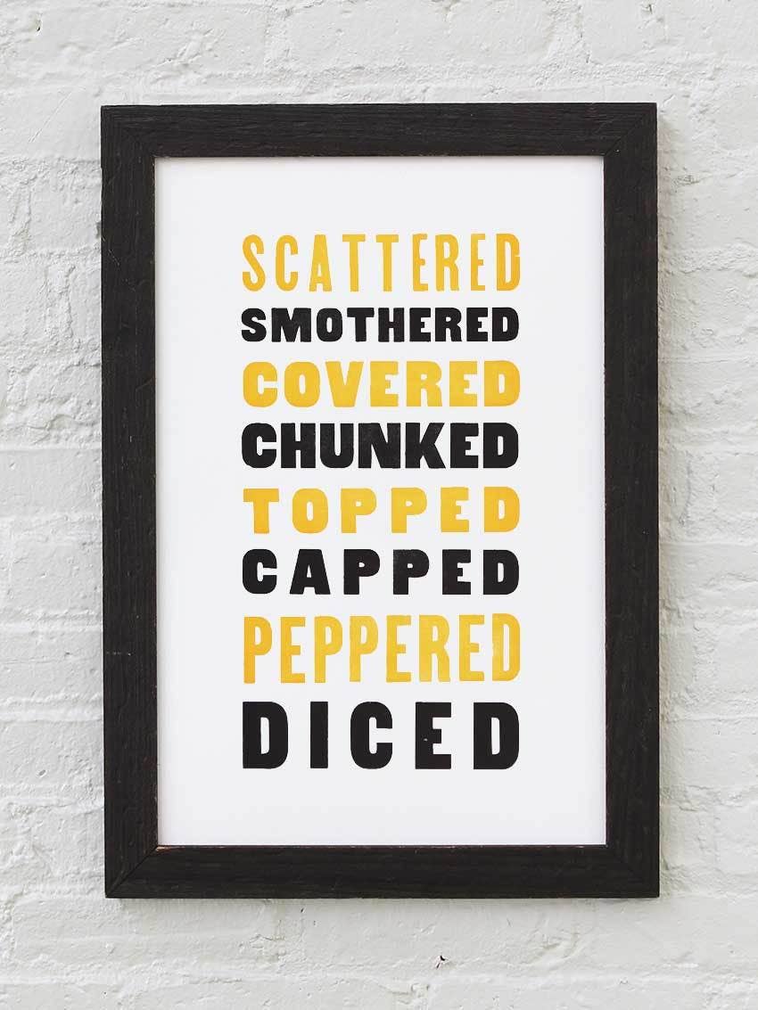 Old Try - Wholesale Art Print - Good Verbs2