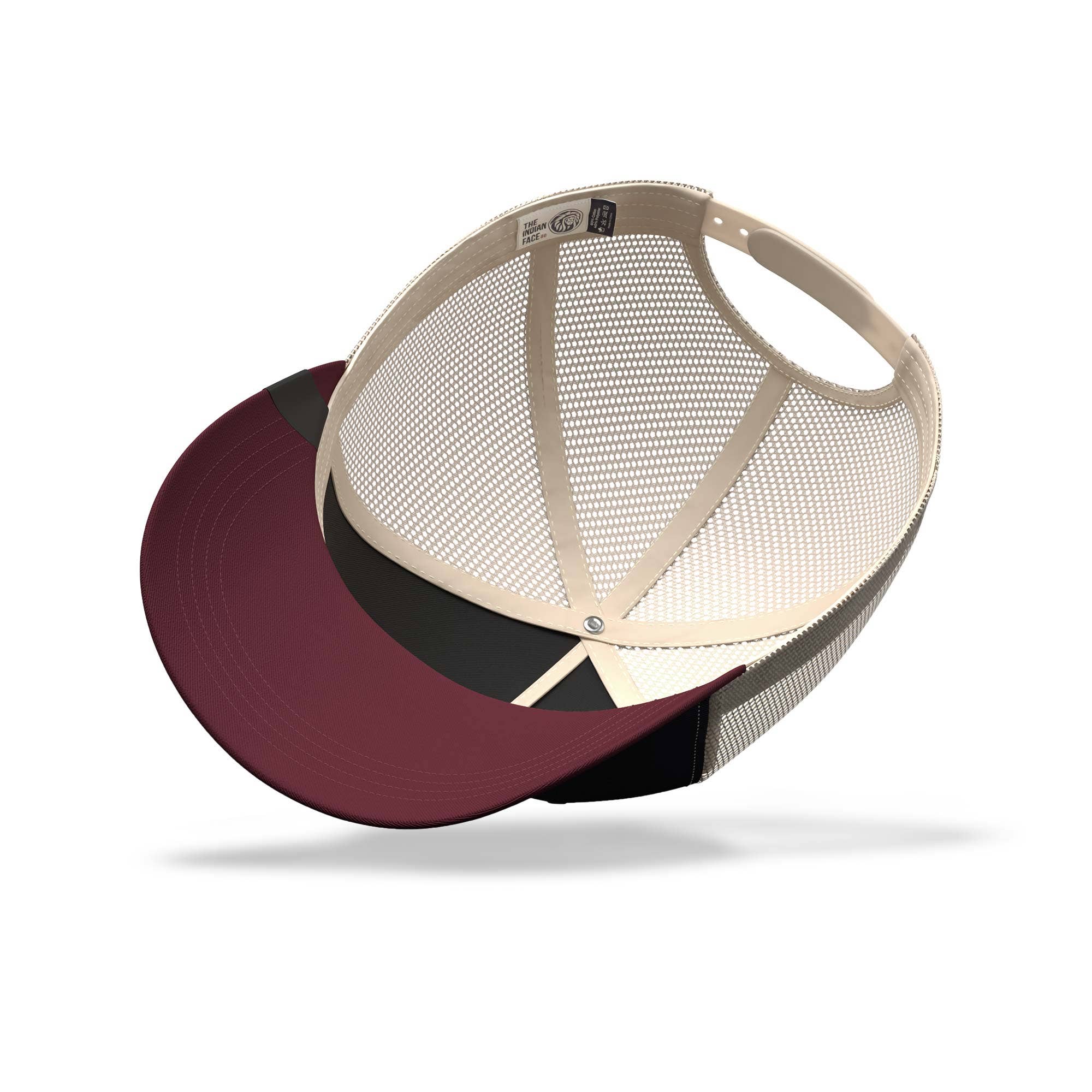 Indicom Brands - Wholesale Trucker Hat - Unisex - Born to Skate Blue / Grey / Red3