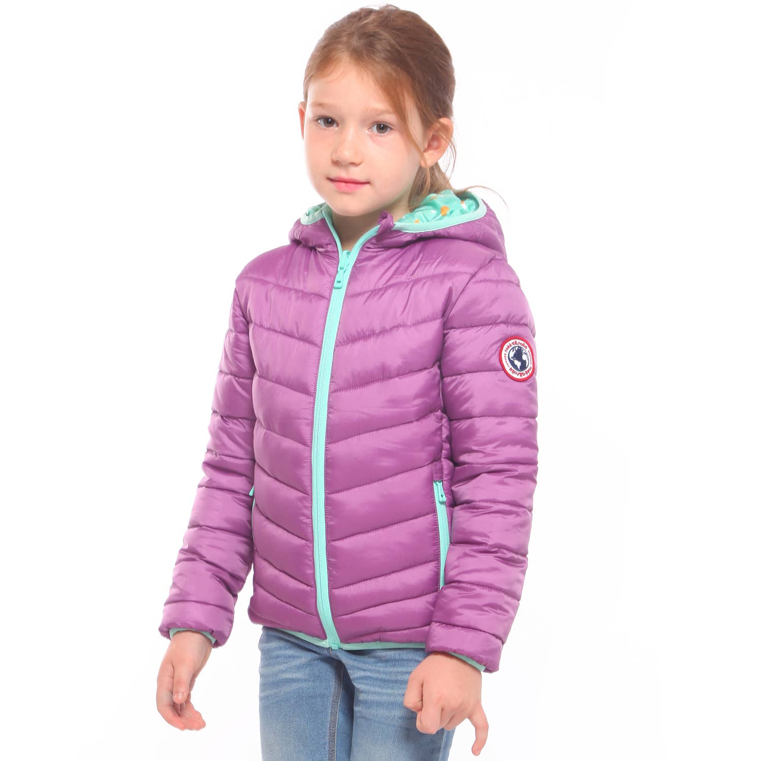 Rokka & Rolla - Wholesale Puffer Jacket - Kids - Girls' Reversible Light Puffer Jacket Coat41