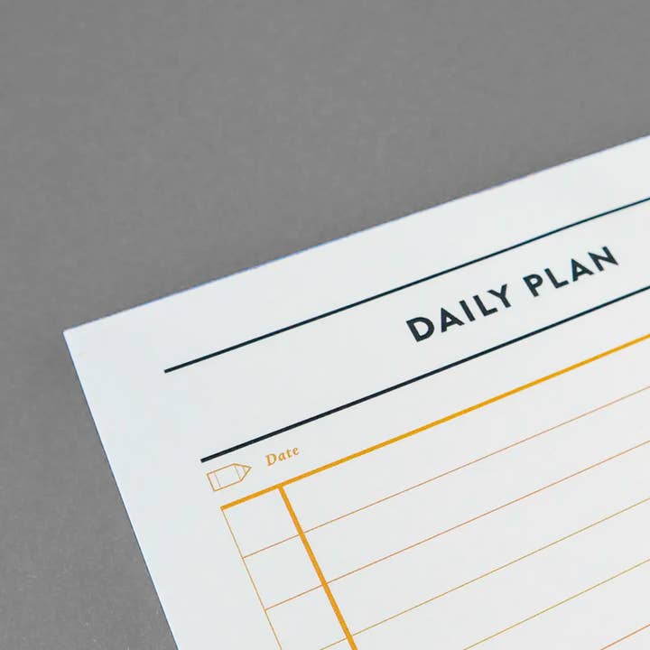 Recess Shop - Vente Agendas - Bloc de plans quotidiens1