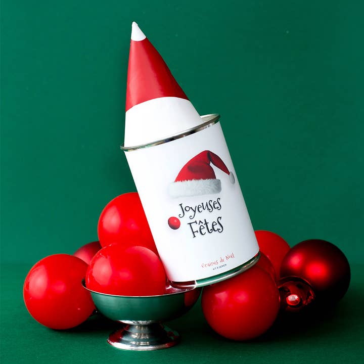 "Happy Holidays" sowing kit made in France for wholesale by MauvaisesGraines