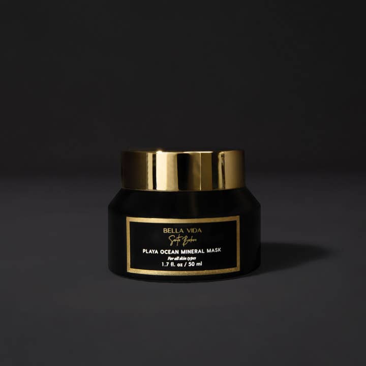 Bella Vida Santa Barbara - Wholesale Skincare Face Mask - Playa Ocean Mineral Mask. Award Winner