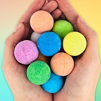 Rainbow Bath Bombs for wholesale by Gift Republic
