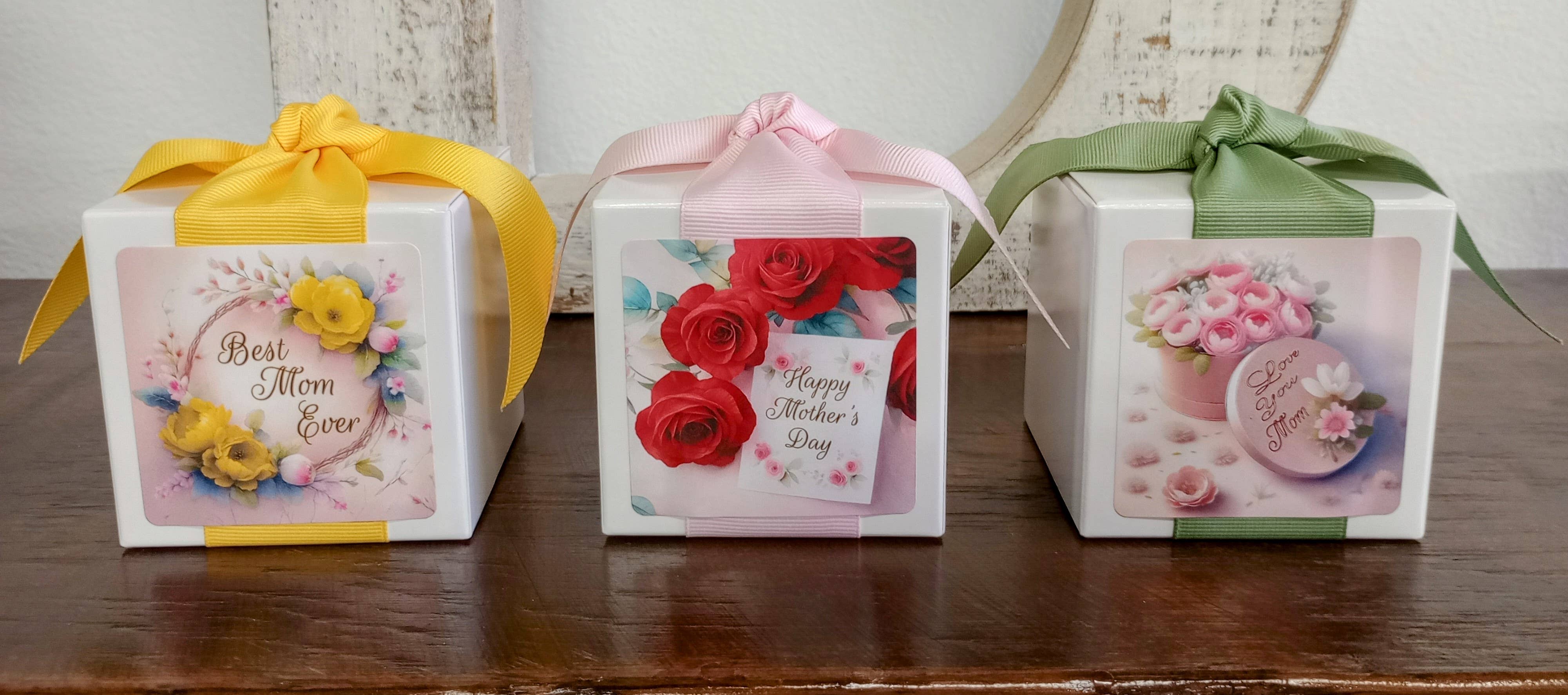 B. Toffee & Treats - Wholesale Toffee - Mother's Day Custom 4oz Toffee Boxes1