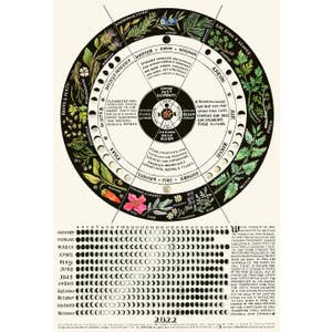 purchase wholesale moon calendar 2022 free returns net 60 terms on faire com