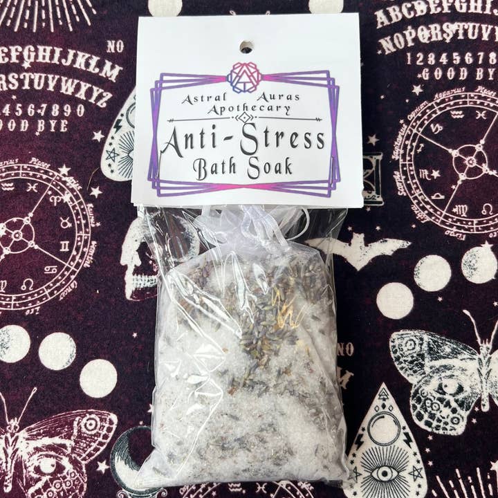 Magickal Herbal Bath Soaks-Anti-Stress for wholesale by Astral Auras