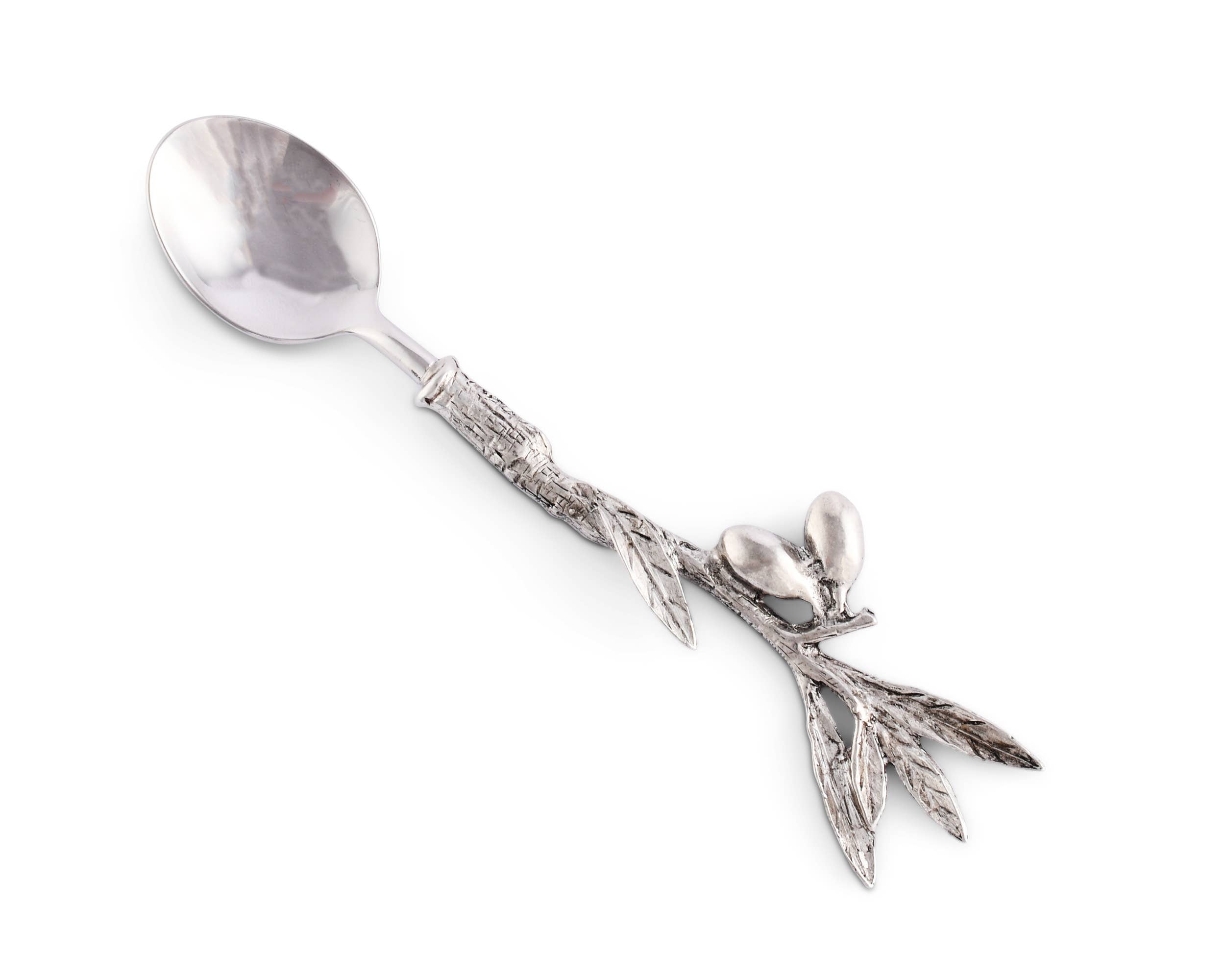 Vagabond House - Wholesale Serving Utensil - Olive Hors d oeuvre Spoon2