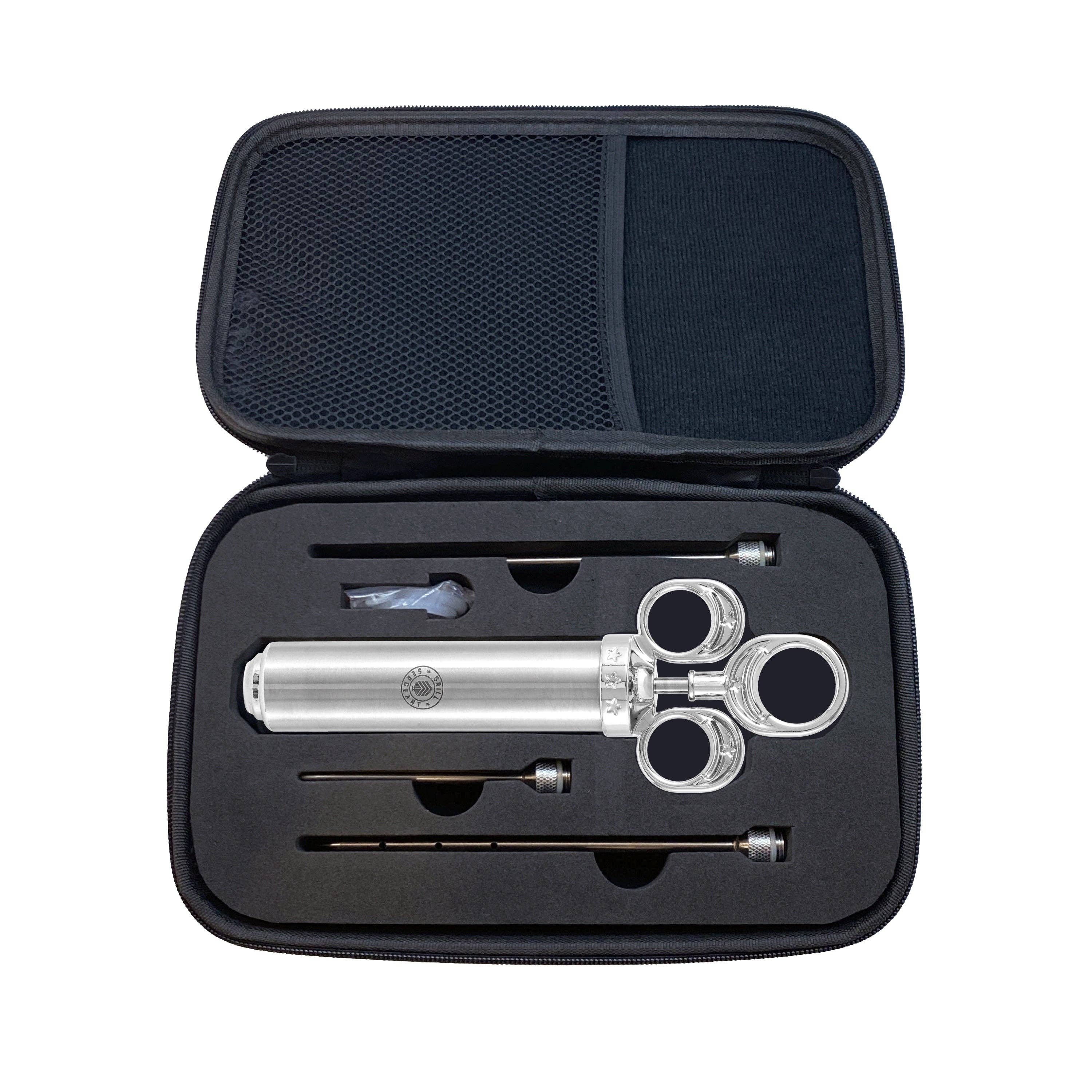 Grill Sergeant - Wholesale Kitchen Tool/Gadget - Grill Sergeant Flavor Injector (with zippered storage pouch)5