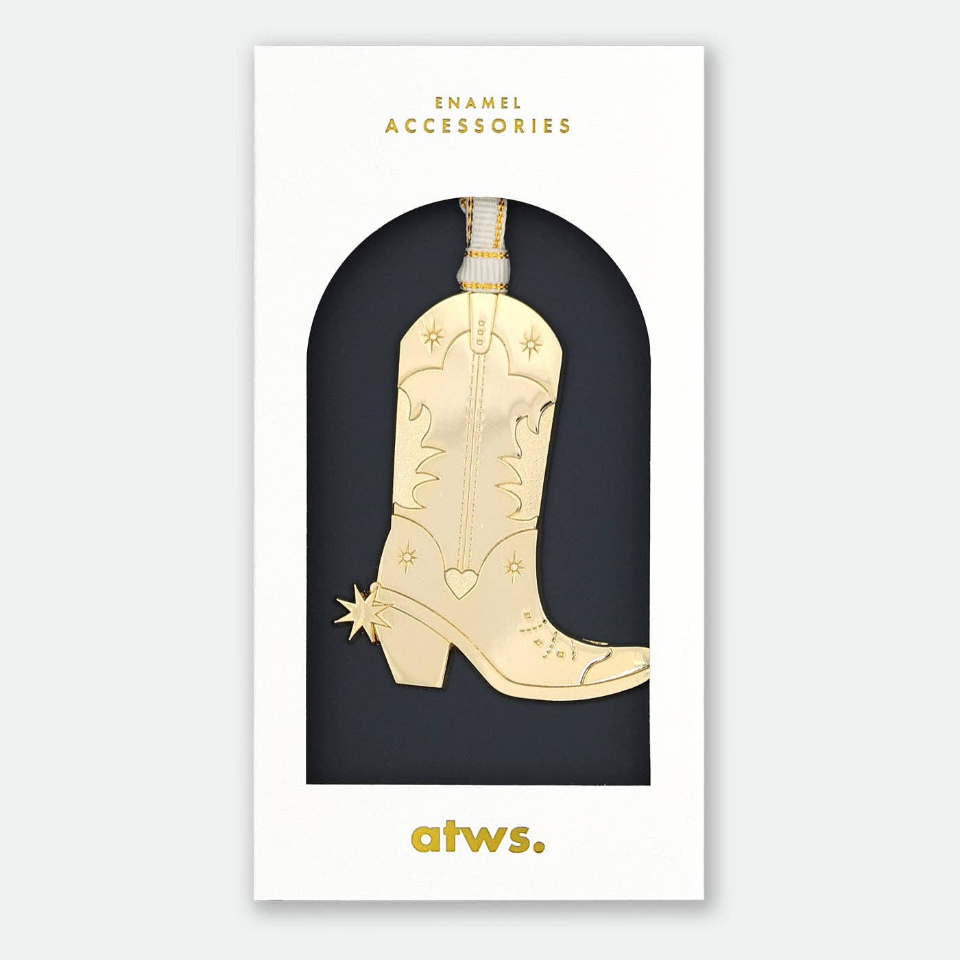 ALL THE WAYS TO SAY - USA - Wholesale Ornament - Gold Santiago - Christmas ornament0