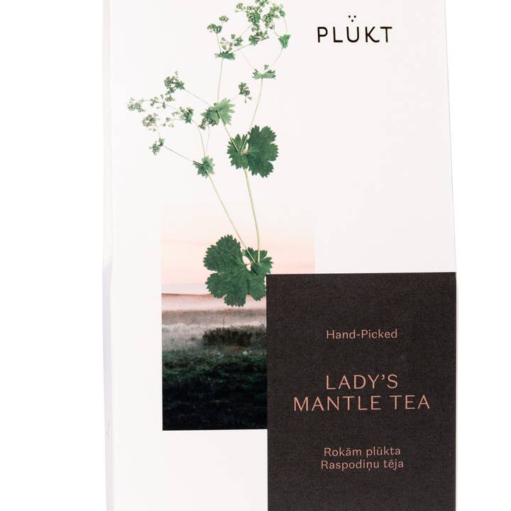 Plūkt – wholesale Health/detox tea – Lady's Mantle Tea - certified organic, herbal tea for women