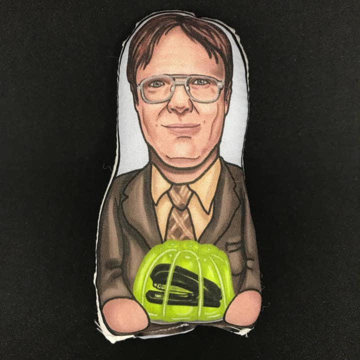 The Cuddle Cult - Wholesale Stuffed/Plush Toy - Kids & Baby - Dwight Schrute of The Office Inspired Plush Doll or Ornament