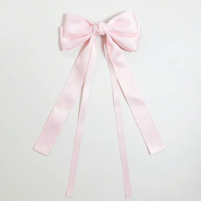 MKS America - Wholesale Hair Clip - Women's - Saylor layered ribbon bow hair clips 16 colors14