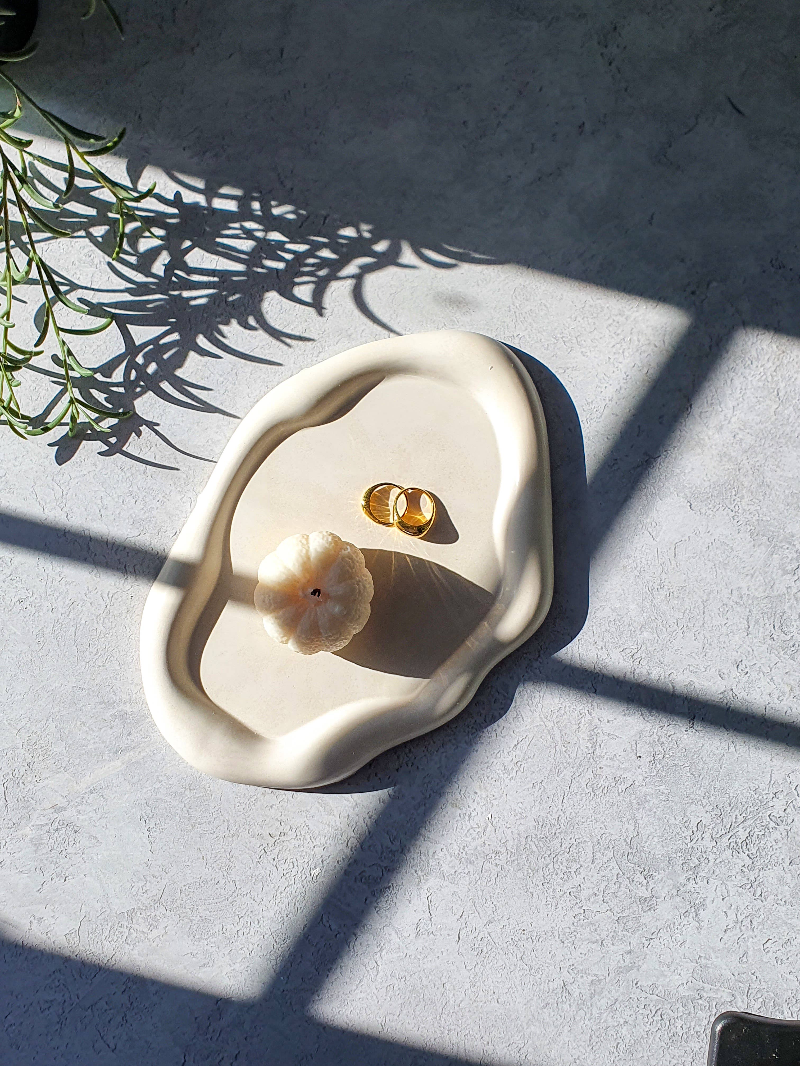 Gokican – wholesale Jewellery dish – Irregular Cloudy Curvy Tray- Jewellery Holder  - Home Decor3