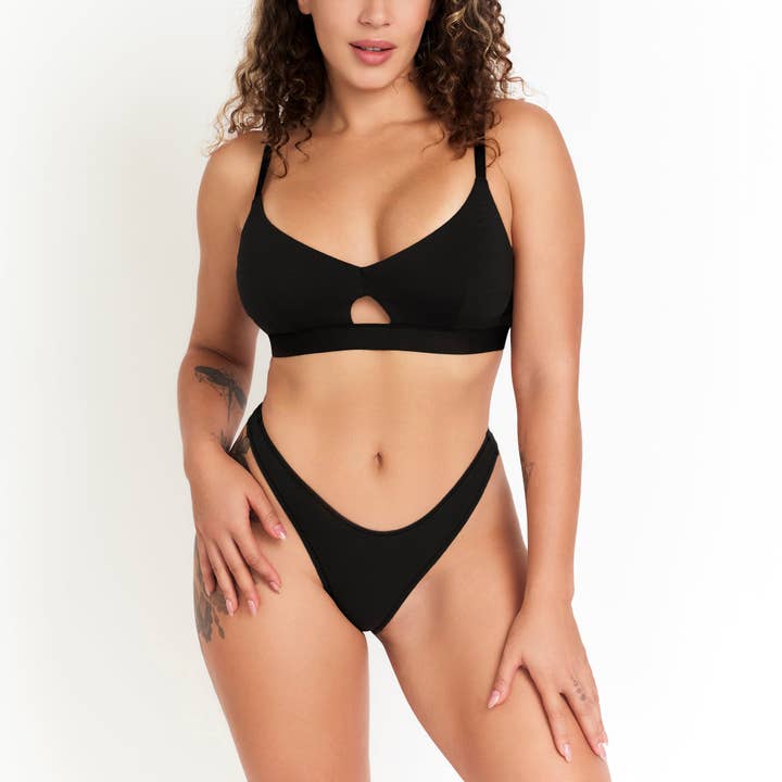 Black Thong for wholesale on Faire1