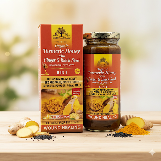 Life Gardening Tools - Wholesale Honey - Organic Manuka Honey with Turmeric, Ginger Root, Bee Propolis, & Royal Jelly1