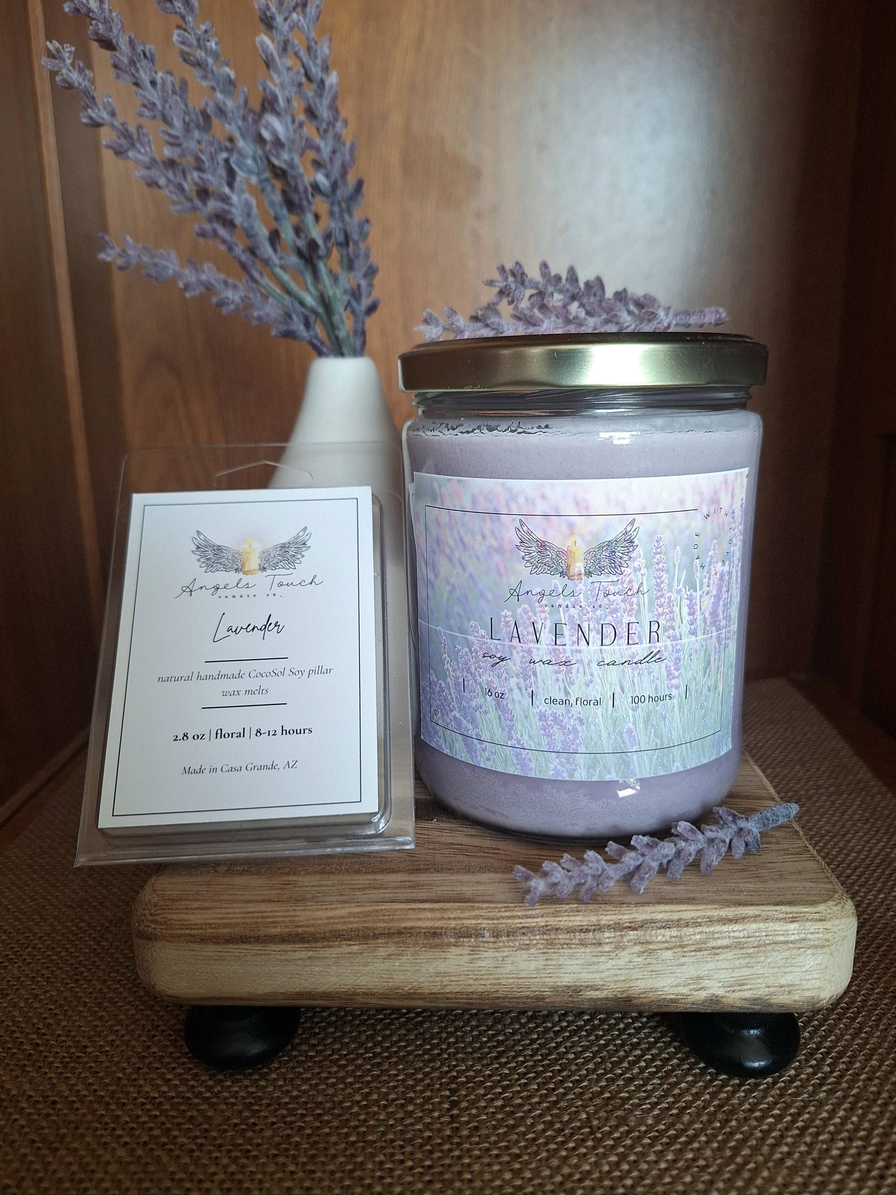 Angels Touch Candle Co. - Wholesale Jar/Filled Candle - Lavender2