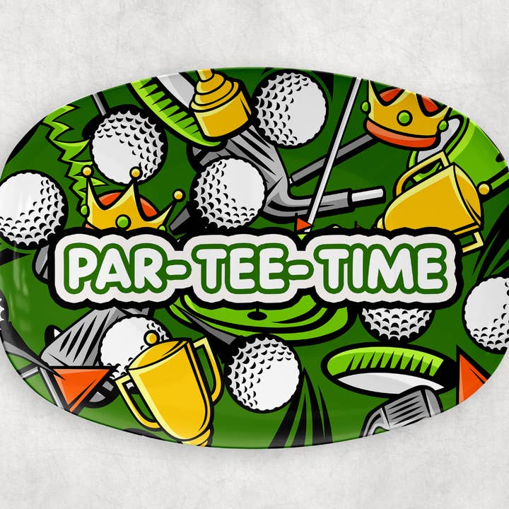 Golf Platter for wholesale by serve it up designs