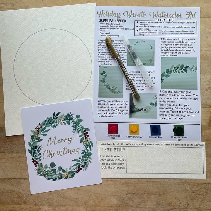 Watercolor Paint Kits for wholesale by Alexandra N Designs