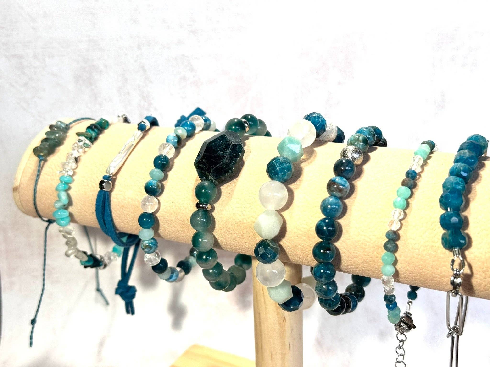 STOSA - Wholesale Beaded Bracelet - Apatite Mix Gemstone Bracelet5