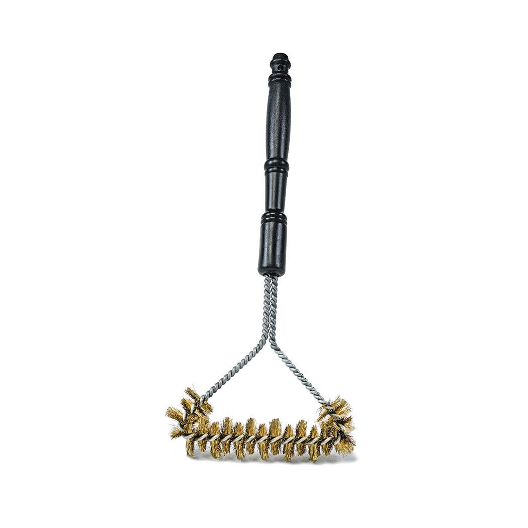 Brushtech - Wholesale Outdoor Grill Tools - 16" SPIRAL WIDE FACED BBQ GRILL BRUSH0