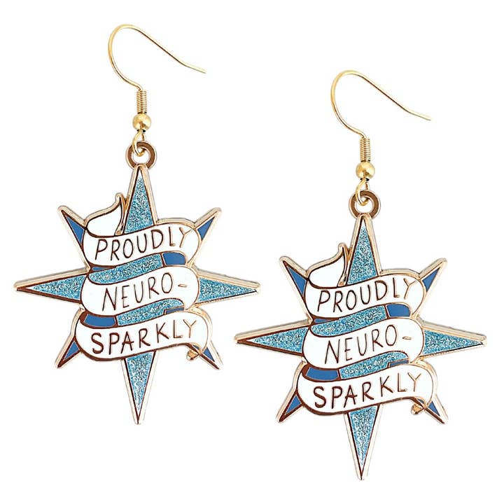 Jubly-Umph - Venta al por mayor Pendientes colgantes - Pendientes Proudly Neuro-Sparkly