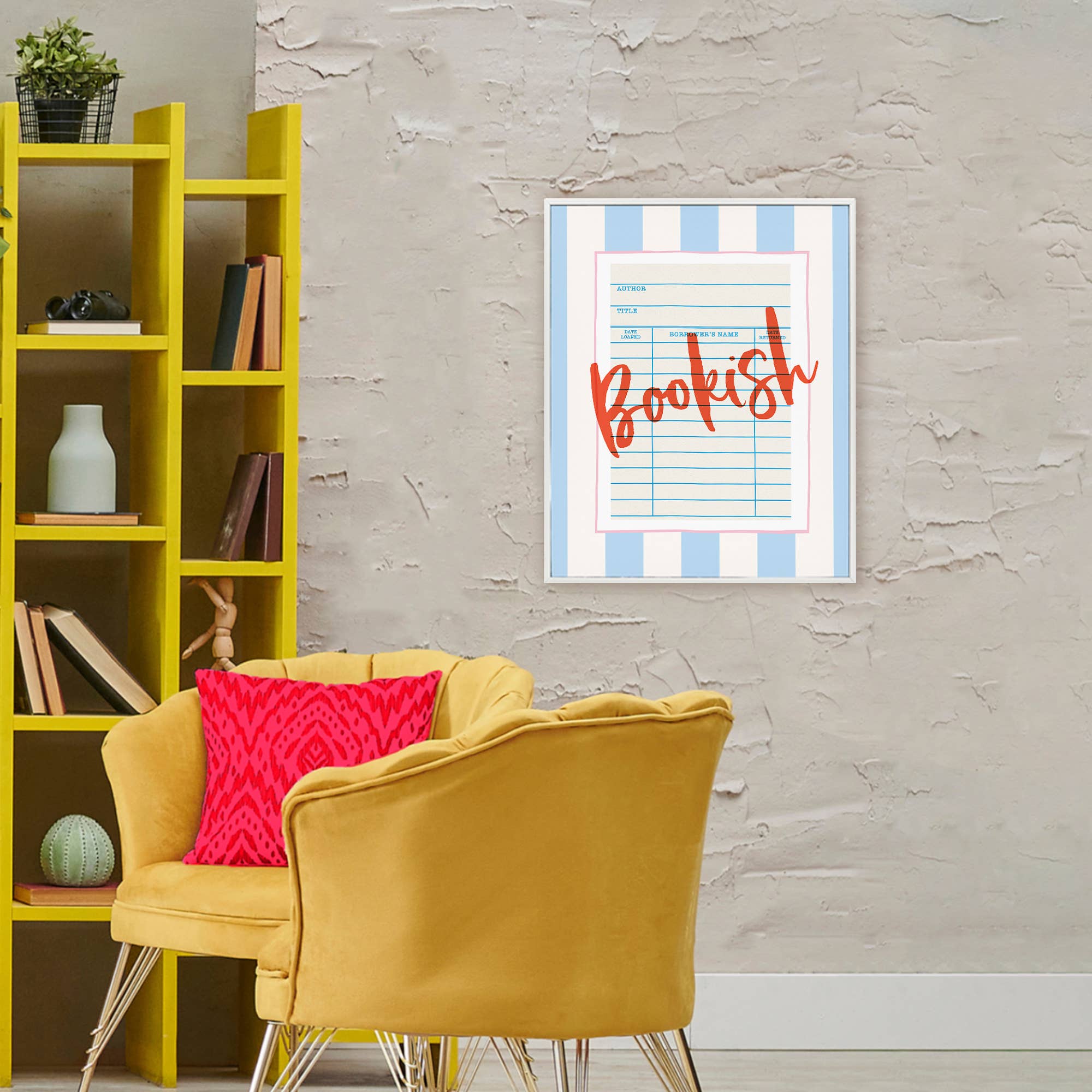 Stupell Industries - Wholesale Wall Sign - Bookish Library Card - Framed Wall Art6